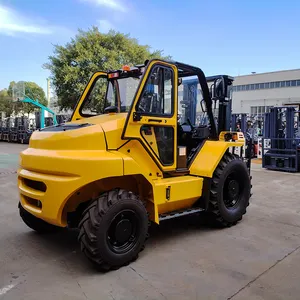 4WD off-road 15 Ton 12 Ton mafsallı bozuk arazi forklifti