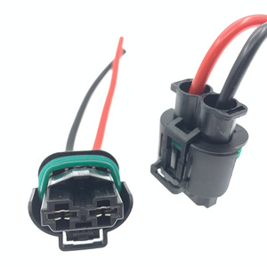 1544317-1 メス2ピンメス8MMピッチマップセンサー黒色プラグ高電流ファンモーターワイヤーハーネス - Product Image 5