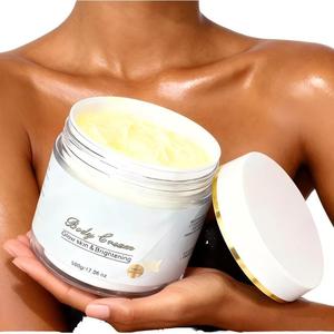 Loción Corporal Humectante e Iluminadora Natural de 500g para el Cuidado de Todo el Cuerpo, Elimina Manchas, Vitamina C, Manteca Corporal Blanqueadora - Product Image 1