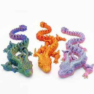2024 phong cách mới <span class=keywords><strong>3D</strong></span> in đồ chơi giá rẻ giá <span class=keywords><strong>3D</strong></span> hình dạng mô hình thanh nhựa <span class=keywords><strong>3D</strong></span> in rồng - Product Image 1