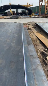 Tôle d'acier au carbone laminée à chaud, épaisseur personnalisée, ASTM A36 Q235B pour découpe de plaques de chaudière, tôle HR - Product Image 4