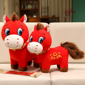 Juguete <span class=keywords><strong>de</strong></span> Peluche del Año del Caballo 2026, Muñeco Relleno <span class=keywords><strong>de</strong></span> Algodón PP, Muñeco <span class=keywords><strong>de</strong></span> Mascota <span class=keywords><strong>de</strong></span> Caballo Personalizado, Juguetes <span class=keywords><strong>de</strong></span> Peluche - Product Image 2