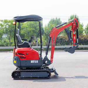 Mini-excavatrice chenillée chinoise d'occasion, double vitesse (haute/basse), 1,8 tonne, moteur EPA 5, modèle HT18 - Product Image 2