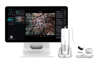 Aisia Intelligent 200x 4 Lensli 16mp Kamera Trichoscope Ds-3 Ai Saç Aynası Analiz Cihazı Saç Derisi Analizörü Folikül Dedektörü