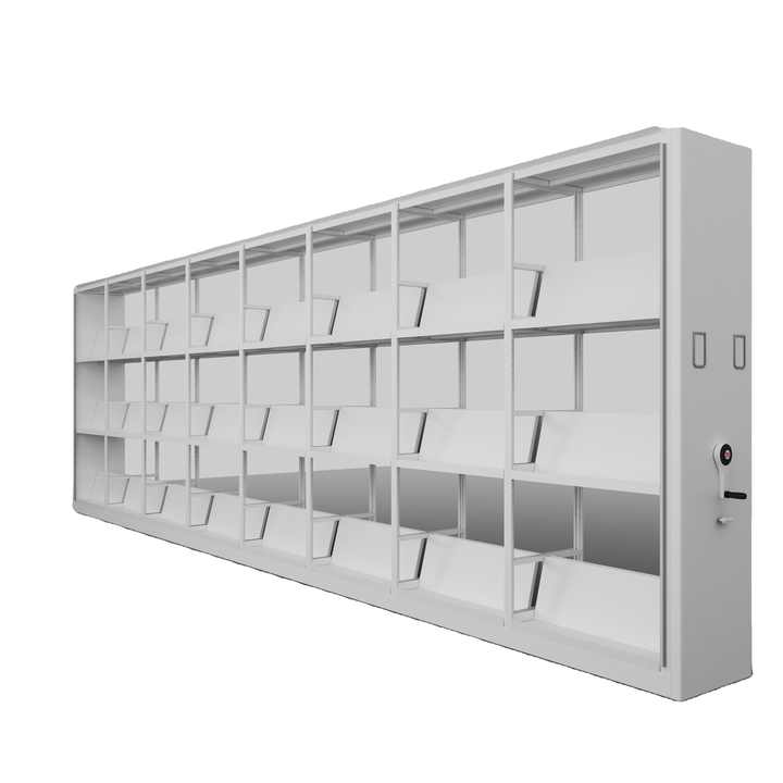 Mobile Dense Rack for Museum Painting Mobile Storage System Smart ...