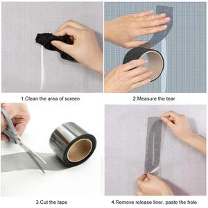 Wholesale Fiberglass Covering Mesh <strong>Screen</strong> Repair Tape <strong>Window</strong> Door Mosquito <strong>Netting</strong> Patch Repair Broken Hole <strong>Screen</strong> Repair Tape - Product Image 4