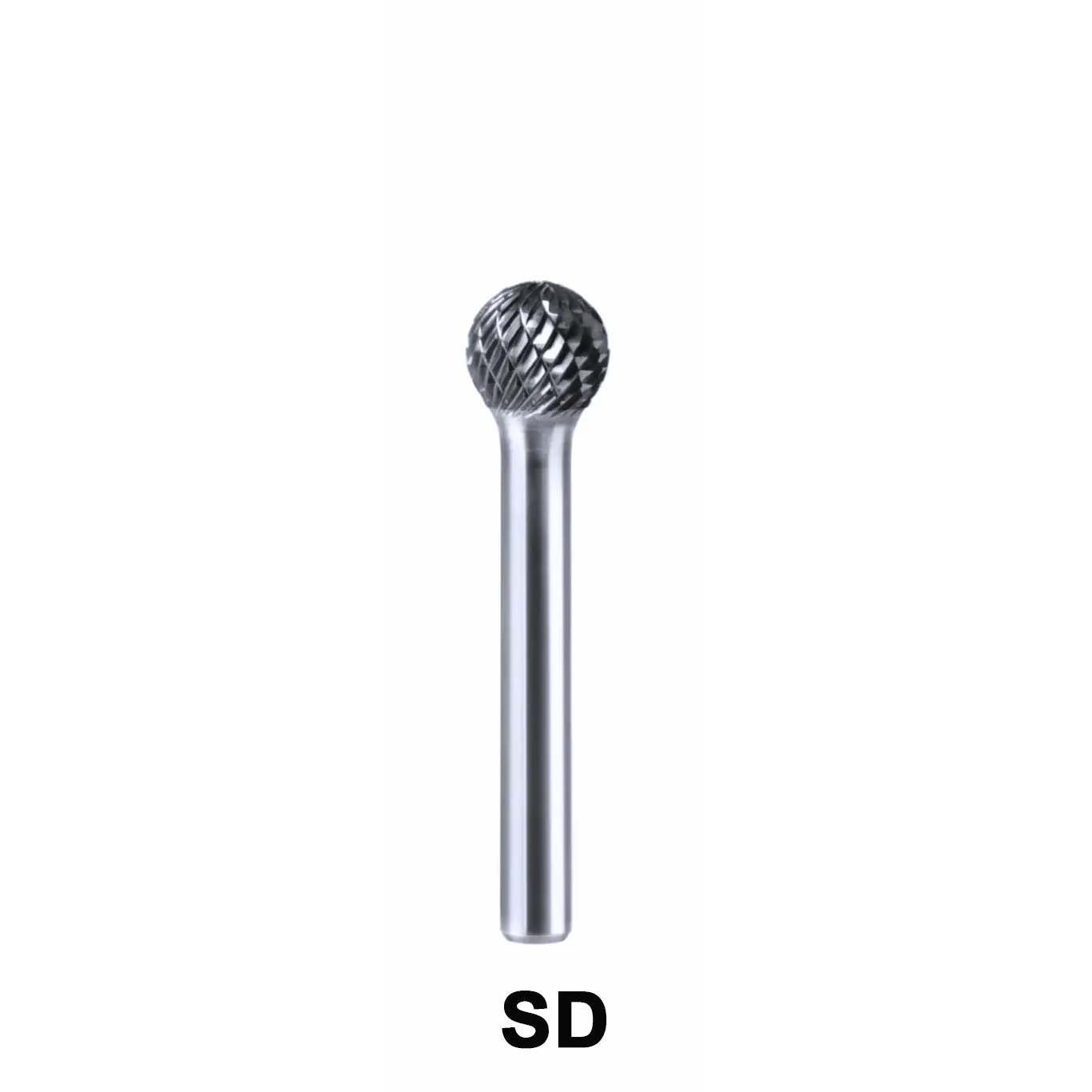 SD Ball Shape 1/4 Inch 6Mm 6.35Mm Tungsten Carbide Burrs Cho Kim Loại Gỗ Đá Cẩm Thạch Gia Công Cắt Và Mài Công Cụ
