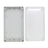 158*90*60mm Transparent Universel Intérieur Extérieur Projet Cas avec Trous Personnalisables pour Composants Électriques Résistant aux UV
