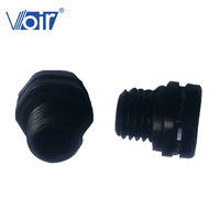 Voir e-PTFE Snap-in Rond Noir Plastique IP67 IP69K Étanche Pressing Air Vent Plug Balance Pressure Valves