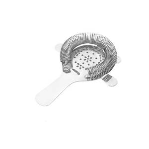 Stainless Steel Flower Strainer Cocktail Shaker Ice Separator <b>Bar</b> <b>Tool</b> Natural Rose Gold Faux Gold Gunmetal Black Detachable - Product Image 3