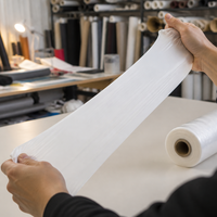 Rouleau de film TPU blanc laiteux, haute rigidité, résistant, imperméable, respirant, pour la lamination des empeignes de chaussures, taille et épaisseur personnalisées