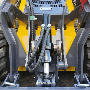 छोटे डीजल व्हील लोडर | ब्रिग्स और स्ट्रैटन इंजन के साथ मिनी स्किड ड्राइव, कॉम्पैक्ट लोडर 0.07 मीटर बकेट क्षमता - Product Image 2