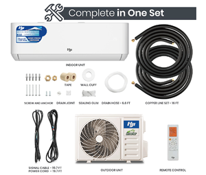 مكيف هواء HJI Gree من النوع المنقسم ، مكيف هواء للاستخدام المنزلي - Product Image 6