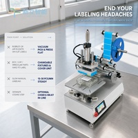 Étiqueteuse de bureau électrique semi-automatique YM130 de haute précision pour bouteilles (liquides, solides, etc.) – Peut être associée