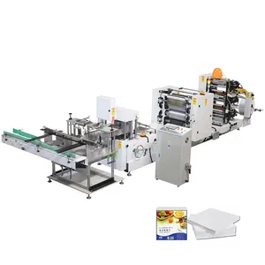 Factory L Fold Dispenser Napkin Machine 500-550Pcs/Min Machine Folding Napkins