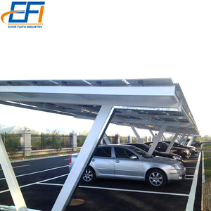 Système de montage de panneaux solaires pour parking, structure de montage de panneaux solaires pour abri de voiture, système de support de panneaux solaires pour carport - Product Image 5