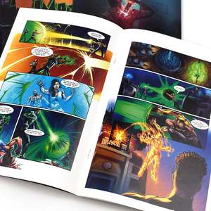 Libro Infantil de Tapa Blanda A4 Personalizado de Alta Calidad a Precio de Fábrica con Cubierta Laminada y Logotipo Personalizado para Impresión de Cómics y <span class=keywords><strong>Manga</strong></span> - Product Image 6