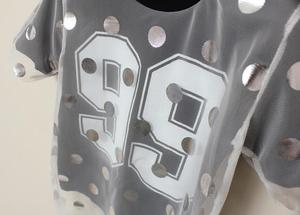 Camisetas Lisas al por Mayor con Logotipo Impreso, en Rollo, de Largo Extendido - Product Image 3