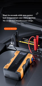Стартер для автомобильного аккумулятора 600a Портативный 6000 мАч автомобильный пневматический насос аварийный бустер с соединяющим кабелем - Product Image 4