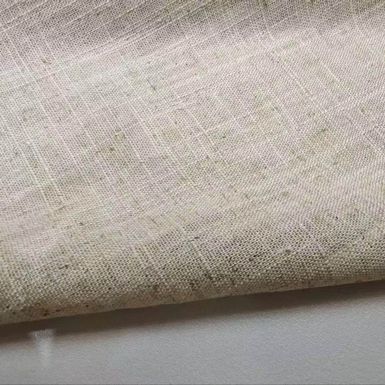 Linen Viscose Bamboo Fabric Breathable Dyed Pattern Lightweight 170GSM Excellent Softness Comfort All FabricMOQ2M