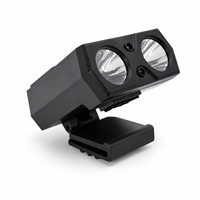 Lampe frontale LED magnétique détachable à clipser, rechargeable, étanche, avec capteur, faisceau large et spot, pour le travail