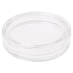 מכירה לוהטת עגול חזק ברור אקריליק מטבע קפסולות אוסף Stand אקריליק תצוגת מטבע מקרה - Product Image 1