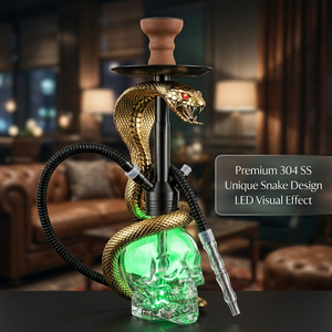 Tuyau de chicha unique en forme de tête de <span class=keywords><strong>serpent</strong></span>, nouveau design, chicha pour fumer - Product Image 1