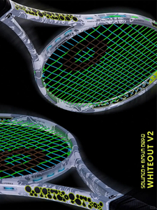 Racchetta da Padel Solinco Brain Dead Collaboration, Durezza Media 16*19, Professionale, Tutto in Carbonio, 305g, <span class=keywords><strong>WHITEOUT</strong></span> V2 - Product Image 6