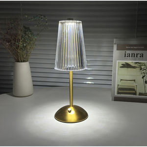 <span class=keywords><strong>Lampe</strong></span> <span class=keywords><strong>de</strong></span> table moderne nordique à LED avec commande tactile sans fil, rechargeable, à intensité variable, température <span class=keywords><strong>de</strong></span> couleur réglable, en métal, CRI 80 élevé - Product Image 5