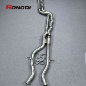 Sport Racing Stainless Steel Equal Length F80 M3 Exhaust Pipes for BMW F82 M4 S58B30A 3.0T 2014-2019 - Product Image 1