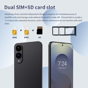 Smartphone S25 Edge 512 Go 2025, écran 7,3 pouces, Android 15.0, téléphone intelligent, noir mystique - Product Image 3