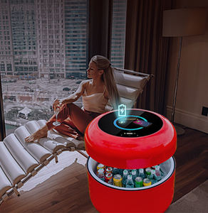 Table basse automatique pliable, haut-parleur de musique arabe moderne, Table de thé automatique, pour les petits espaces - Product Image 4