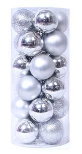 <span class=keywords><strong>Boule</strong></span> <span class=keywords><strong>de</strong></span> Noël à paillettes Merry Arts Matte Glitter Ball PVC Box Decoration Set 5.6.8cm Christmas Decoration Balls - Product Image 3