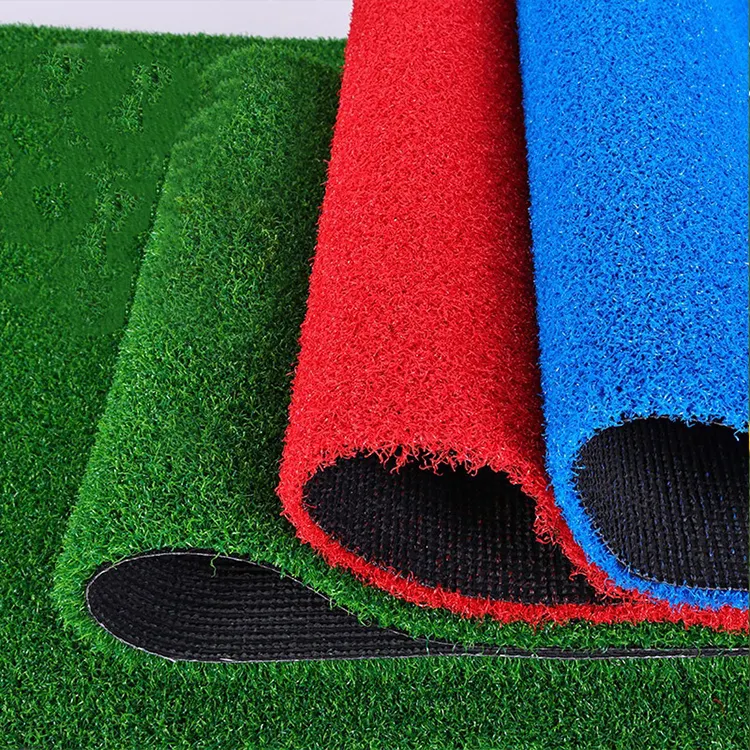 Atacado Campo De Futebol Engenharia Gabinete Verde Artificial Turf Plástico Tapete Grama Para Jardim