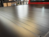 Couverture de benne de pick-up en aluminium, couverture de benne rétractable, couverture de benne à enroulement manuel pour accessoires GMC Sierra 1500