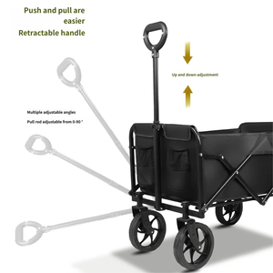 Carrito de Jardín Plegable Compacto y Multiusos, Modelo 2025, Tamaño <span class=keywords><strong>Pequeño</strong></span> - Product Image 4