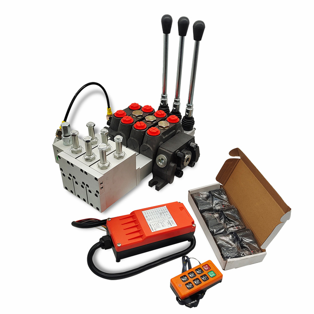 DCV100 Electro Hydraulic Wireless Remote Control Valve Professional Directional Distributor Industrial Hydraulic Electro