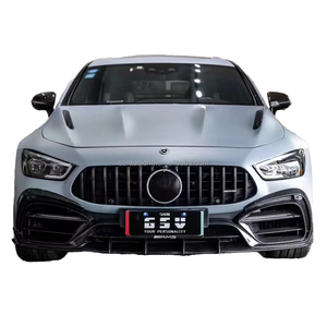 ชุด GT50คาร์บอนไฟเบอร์ใหม่สำหรับ Mercedes AMG 53 63พร้อม GT50ด้านหน้า53 63 AMG ตัวกระจายริมฝีปากสปอยเลอร์ - Product Image 1