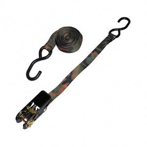 Sangle à cliquet robuste Sangle d'arrimage de cargaison Sangle à cliquet extra longue avec poignée ergonomique - Product Image 3