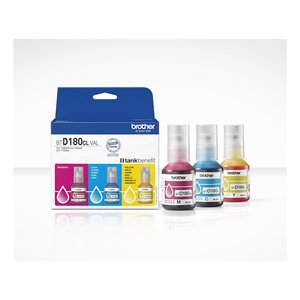 Juego de cartuchos para impresora BTD180 Ciano/Magenta/Amarillo TANKBENEFIT BTD180CLVAL - Product Image 3