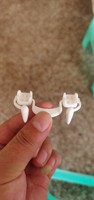 Dents de vampire rétractables pour maquillage d'Halloween, fausses dents de zombie pour fête, petites dents de tigre, crocs de vampire
