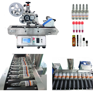 Masaüstü flakon şurubu kan testi tüpü etiketleme makinesi etiketleme ve paketleme makinesi üretim tesisi - Product Image 5