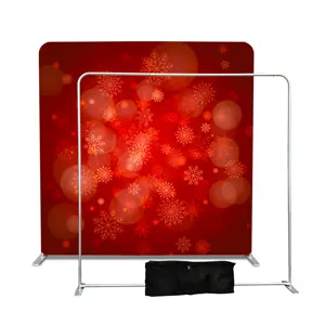 8x8ft hai mặt tùy chỉnh gian hàng 10ft Backdrop đơn hoặc hai mặt Backdrop Banner vải - Product Image 5
