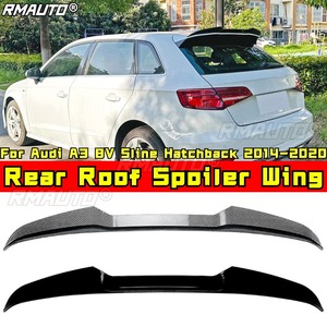 สปอยเลอร์หลังคาหลัง สำหรับ Audi A3 8V Sline Hatchback ปี 2014-2020 ปีกหลังคา สปอยเลอร์หลังคา ปีกหลังคา อุปกรณ์ตกแต่งรถยนต์ - Product Image 2