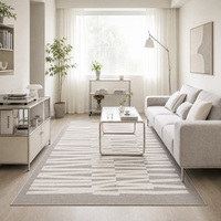 Tapis tissé à la machine Wilton, décoratif, ambiance chaleureuse, moderne, abstrait, élégant, résistant aux taches, facile à nettoyer, résistant aux animaux domestiques, pour la maison