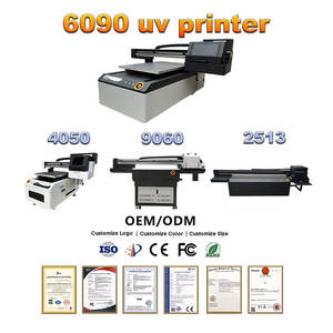 Imprimante à plat UV haute résolution XP600 pour balles, bouteilles, cartes, stylos, boîtes cadeaux, flex, œufs, taille 6090, machine d'impression à jet d'encre UV - Product Image 3