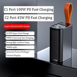<span class=keywords><strong>Powerbank</strong></span> 100W 30000MAh 22.5W Type C <span class=keywords><strong>PD</strong></span> d'urgence Power Painting Quick Power pour iPhone Xiaomi Laptop - Product Image 4