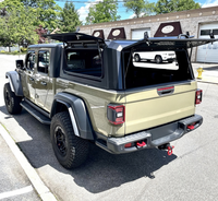 Hard Top Canopy en alliage d'aluminium, imperméable, robuste, antirouille, sans perçage, pour Toyota, BYD Shark, Isuzu D-Max, Ranger