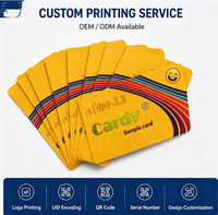 Carte intelligente RFID sans contact sécurisée avec puce EV3 2K pour le contrôle d'accès hôtelier et la gestion de l'hôtellerie