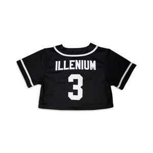 Maillot de <span class=keywords><strong>baseball</strong></span> court personnalisé pour femme, noir, avec logo Phoenix, impression par sublimation, maillot de <span class=keywords><strong>baseball</strong></span> tendance pour femme 2026 - Product Image 3